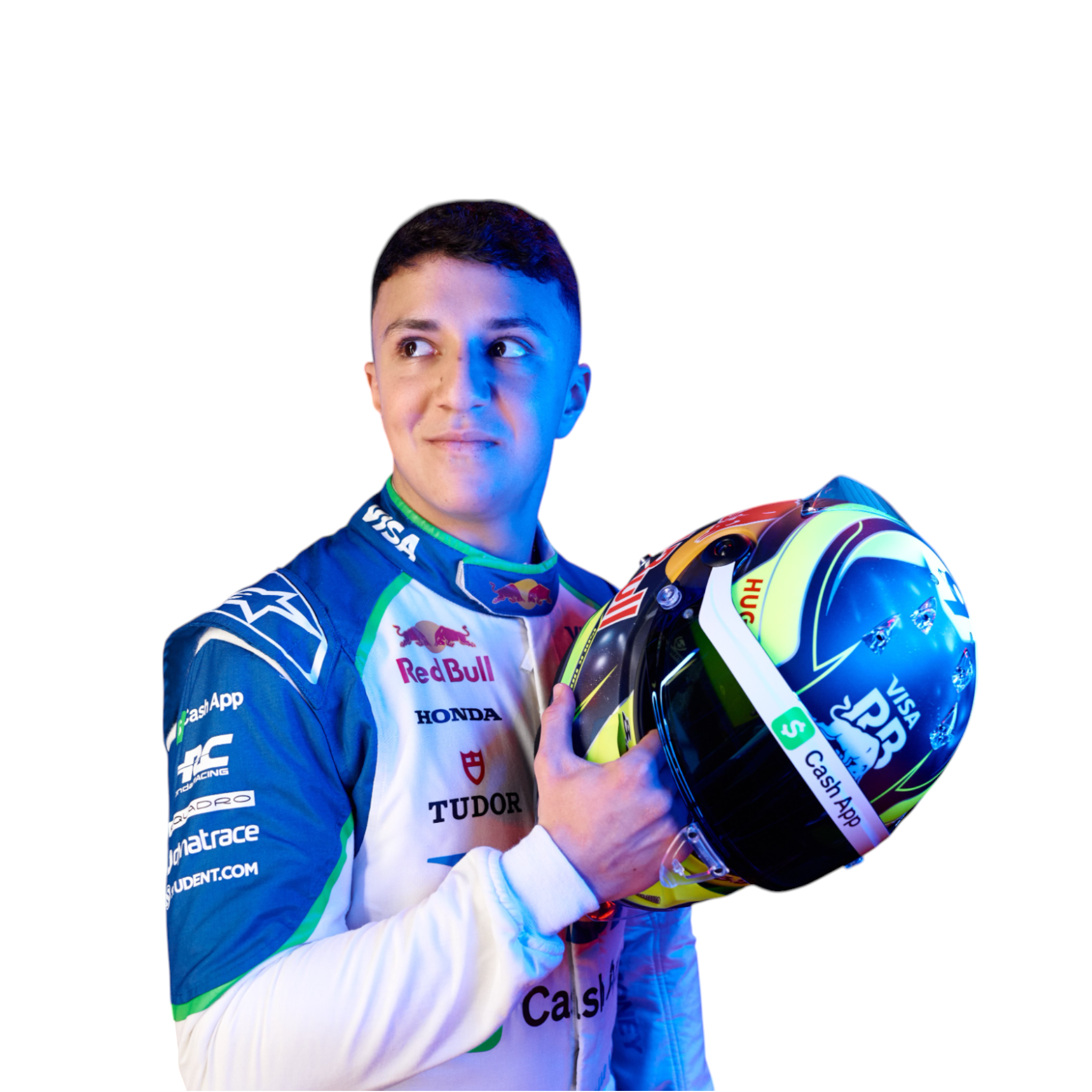 2025 isack hadjar alphatauri race suit 2025 Isack Hadjar Alphatauri Race Suit F1 Merchandise
