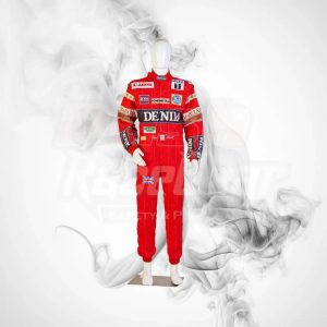 1988 canon williams stand 21 formula 1 nigel mansell’s race suit