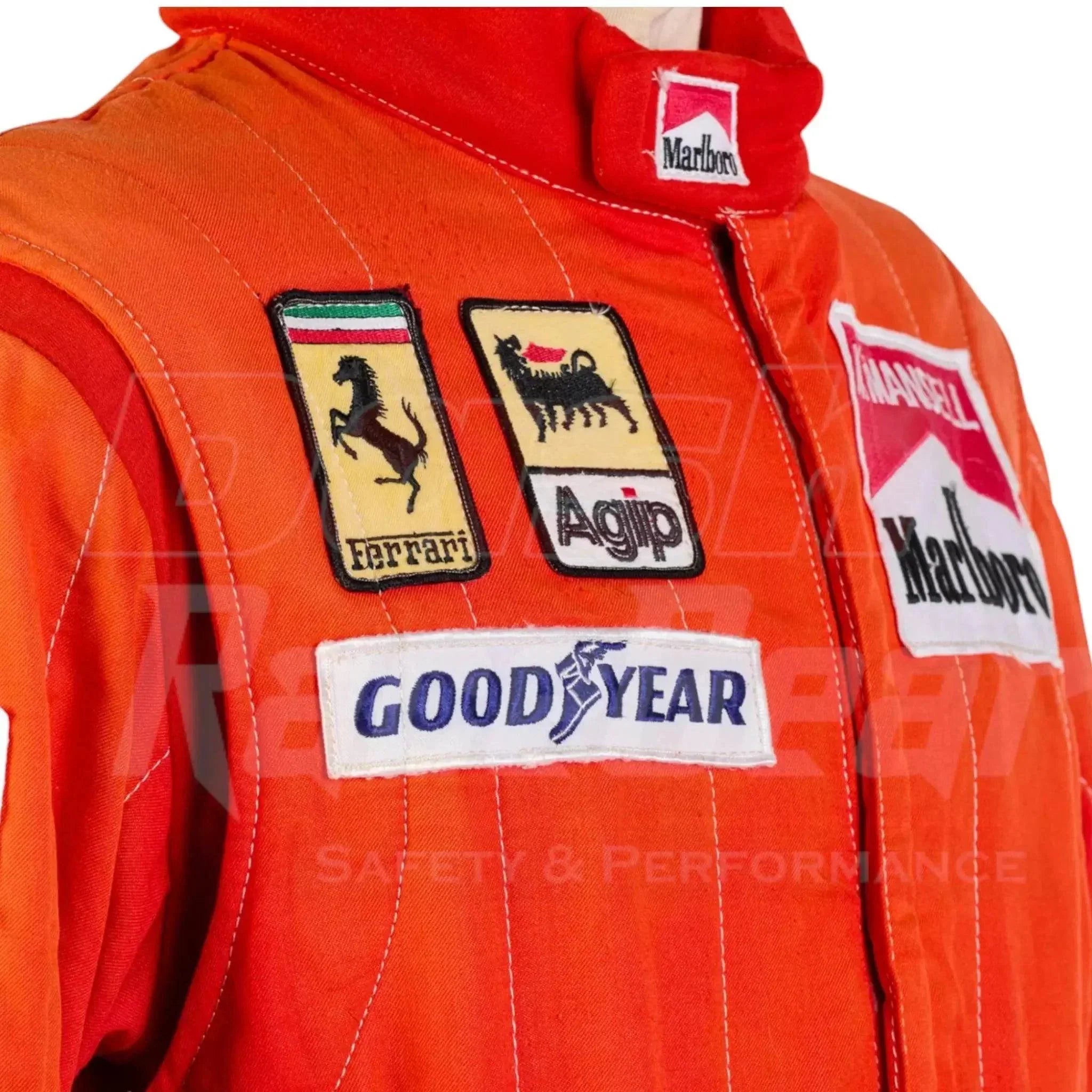 1989 scuderia ferrari stand 21 formula 1 nigel mansell’s race suit 1989 scuderia ferrari stand 21 formula 1 nigel mansell’s race suit