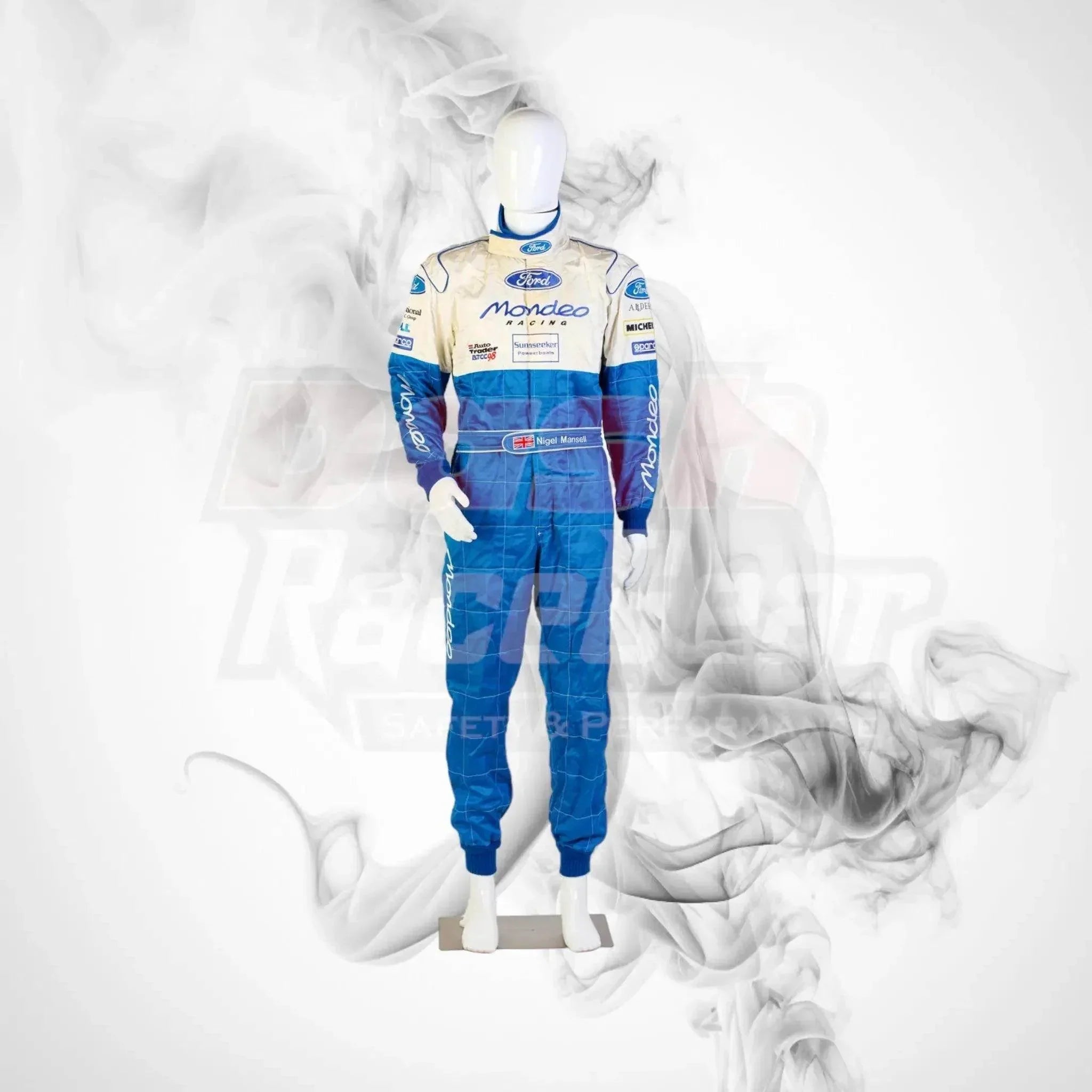 1998 ford mondeo racing bttc sparco nigel mansell’s race suit 1998 ford mondeo racing bttc sparco nigel mansell’s race suit