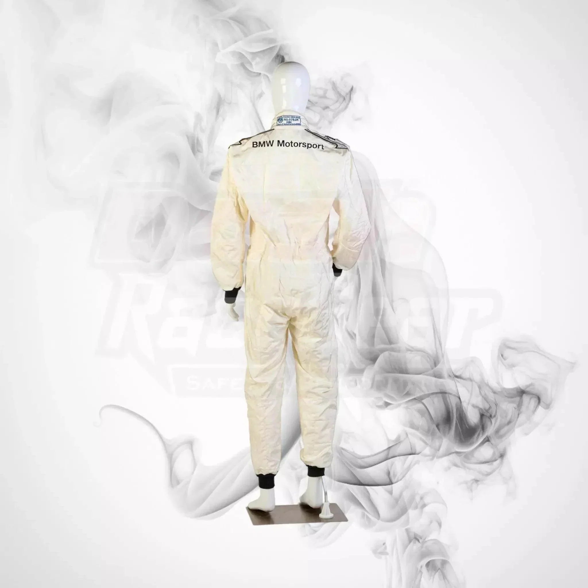 2005 bmw motorsport puma nigel mansell’s race suit 2005 bmw motorsport puma nigel mansell’s race suit