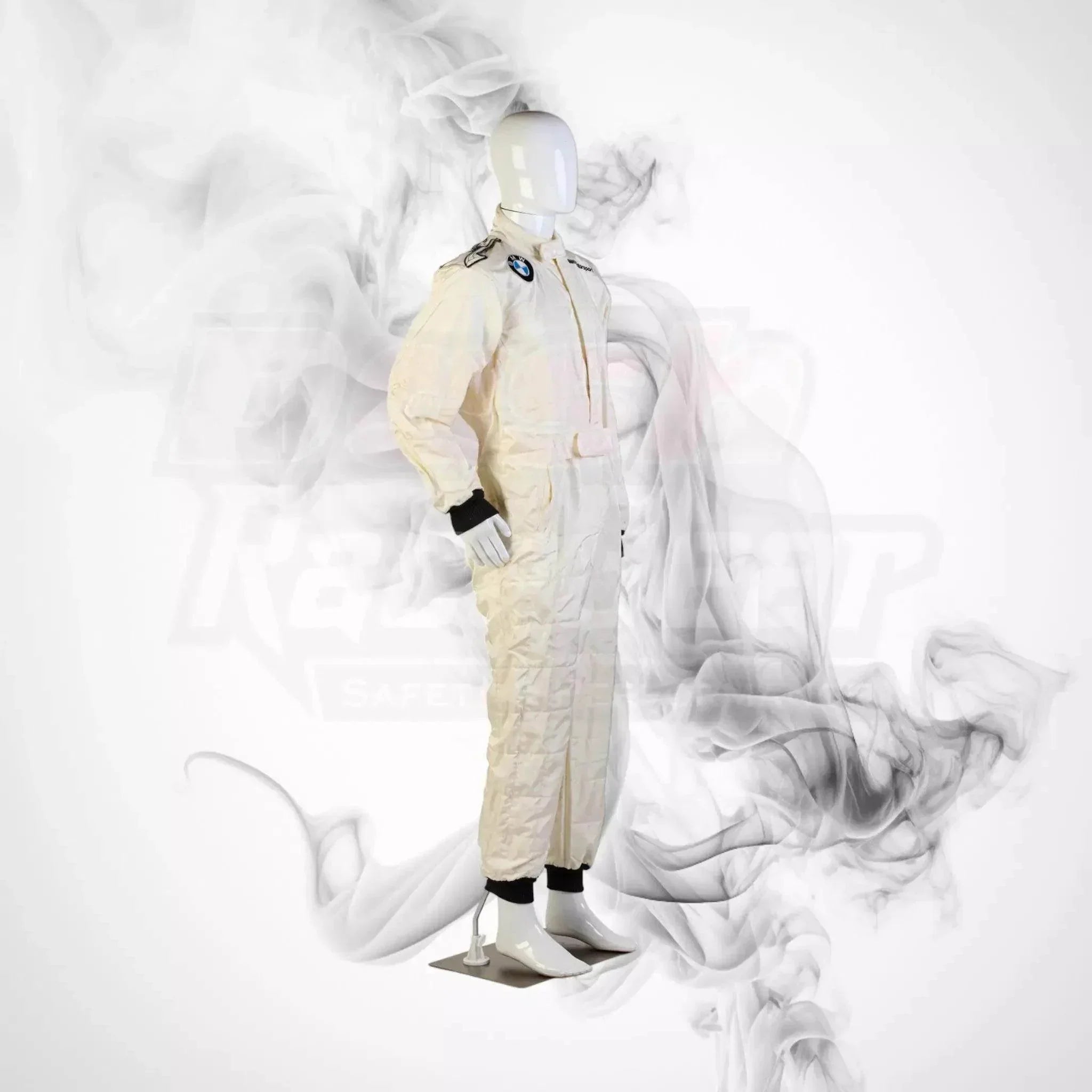 2005 bmw motorsport puma nigel mansell’s race suit 2005 bmw motorsport puma nigel mansell’s race suit