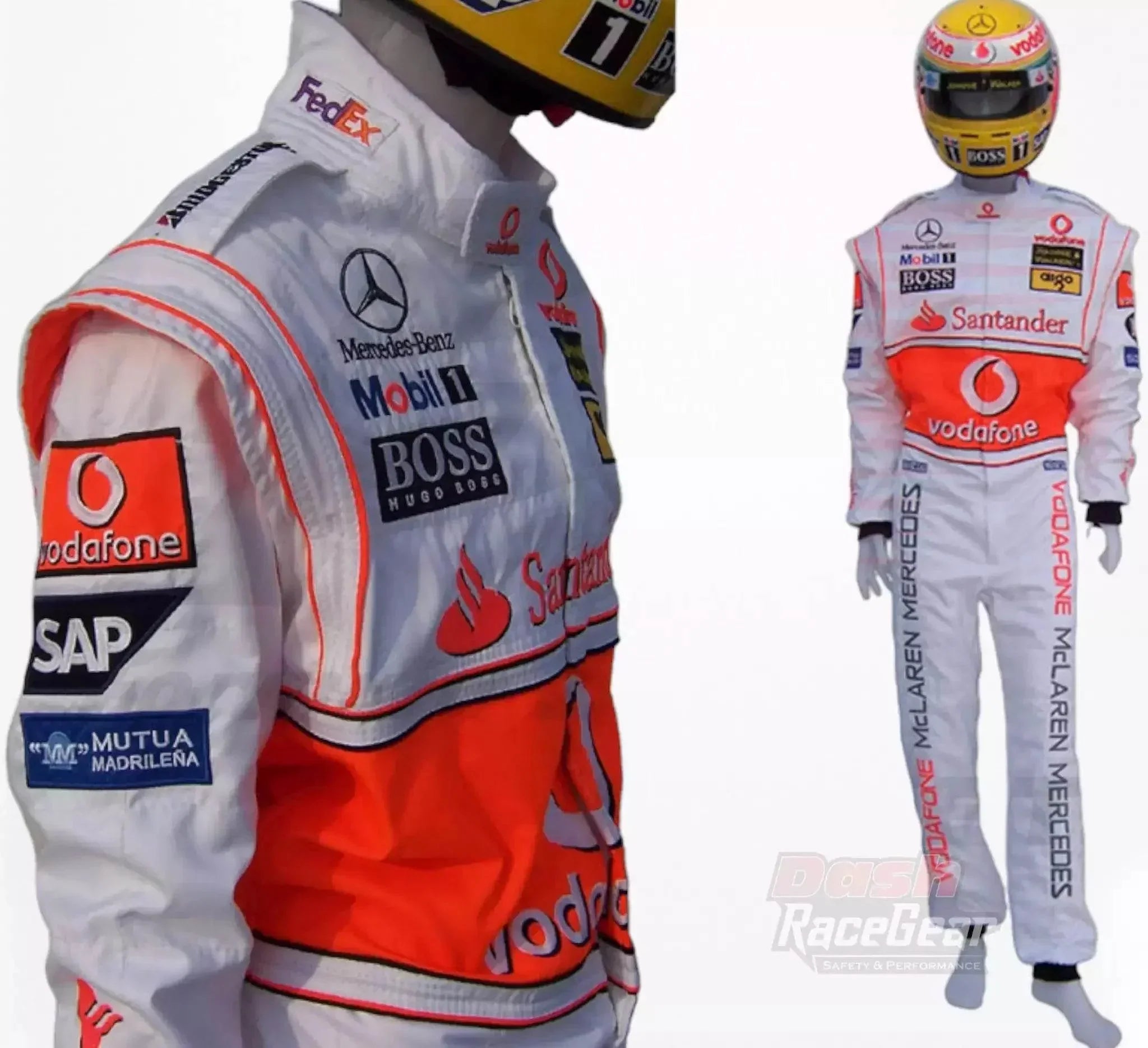 2007 fernando alonso mclaren f1 embroidered racing suit 2007 fernando alonso mclaren f1 embroidered racing suit