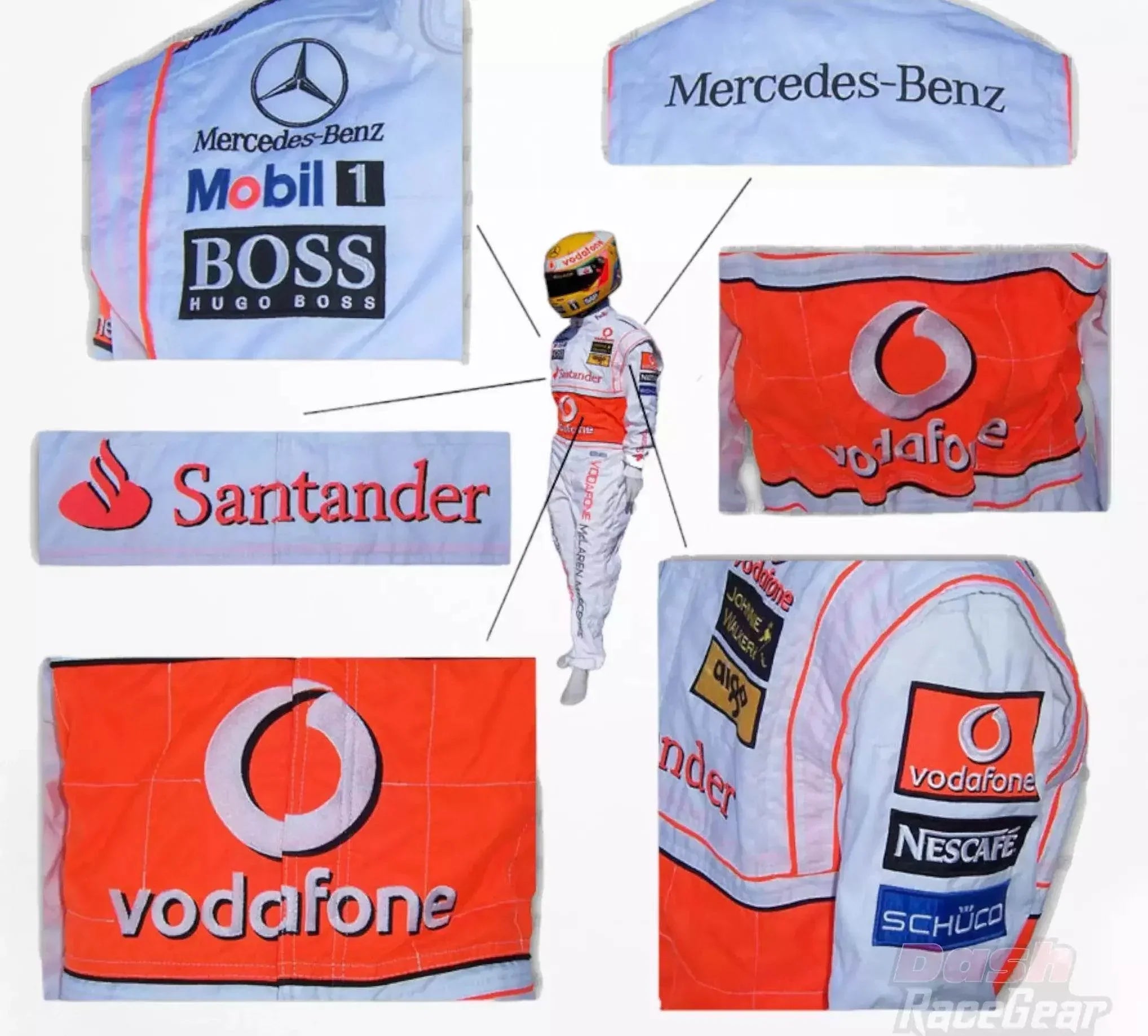 2007 fernando alonso mclaren f1 embroidered racing suit 2007 fernando alonso mclaren f1 embroidered racing suit