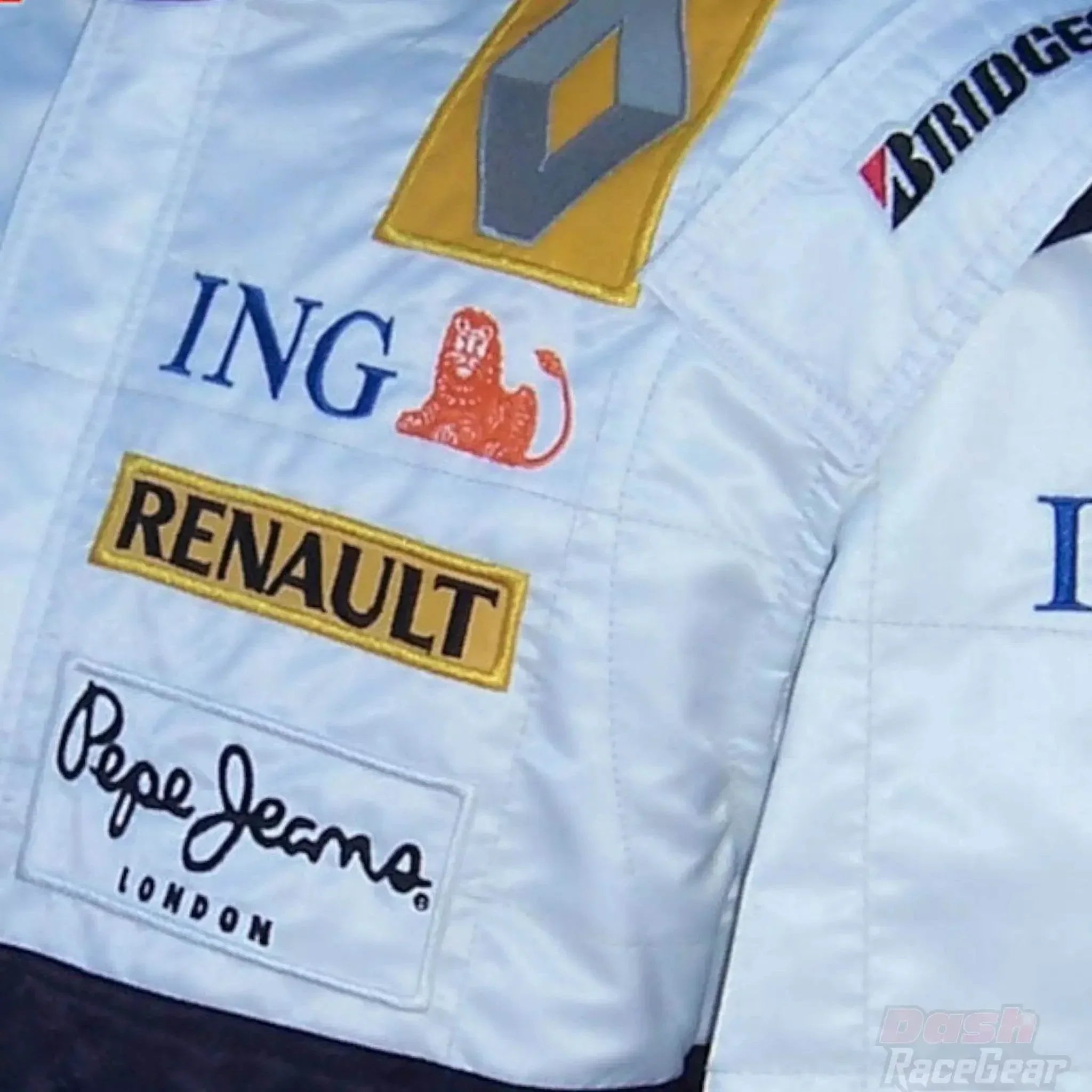 2008 fernando alonso renault f1 embroidered racing suit 2008 fernando alonso renault f1 embroidered racing suit