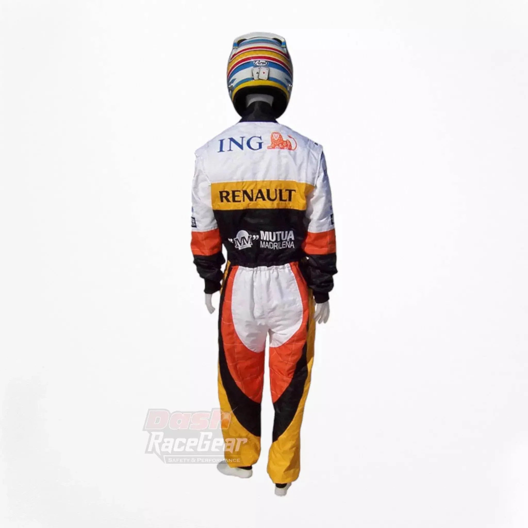 2008 fernando alonso renault f1 embroidered racing suit 2008 fernando alonso renault f1 embroidered racing suit