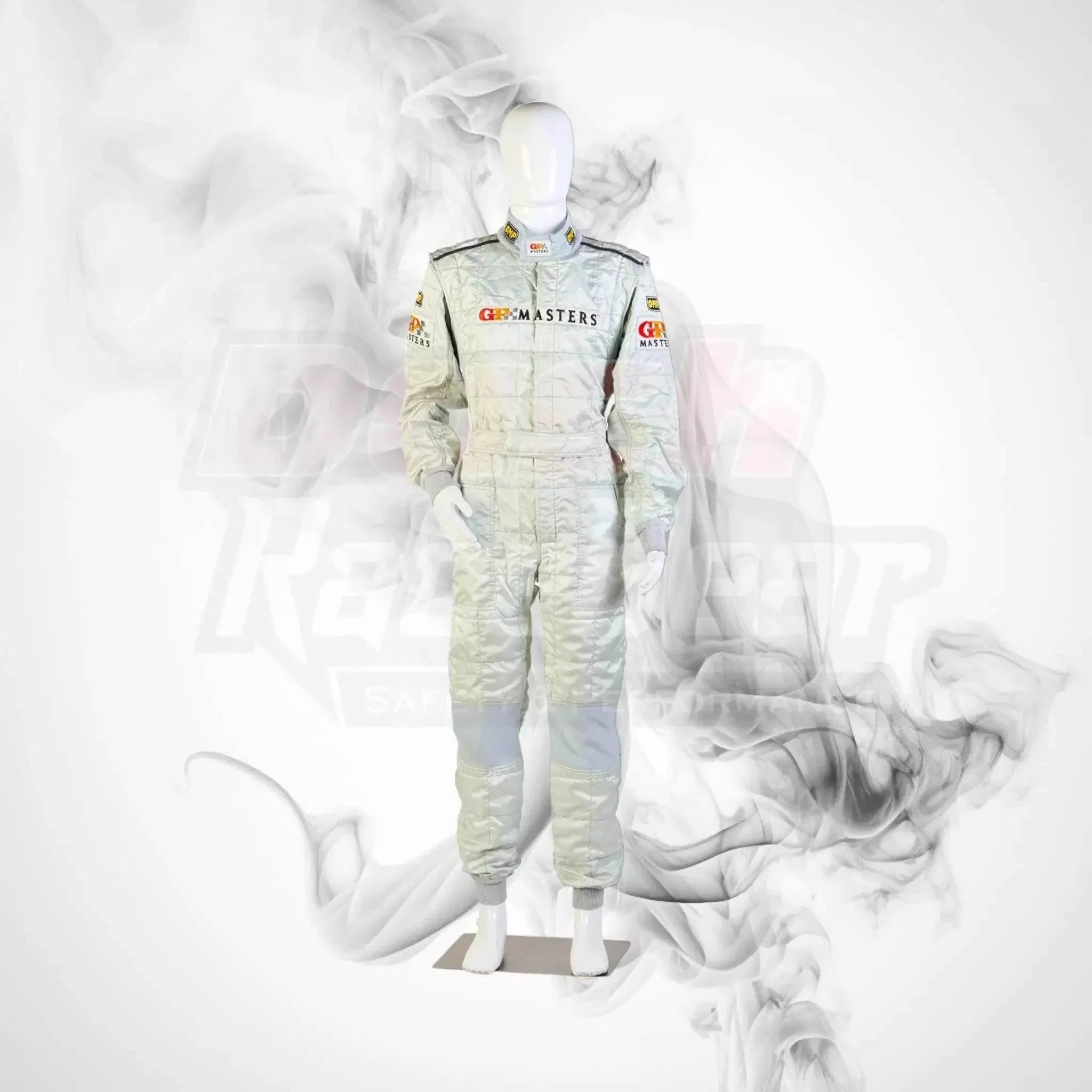 2005 GP Masters OMP NIGEL MANSELL’S Race Suit 2005 gp masters omp nigel mansell’s race suit