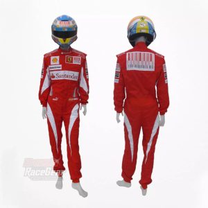 2010 fernando alonso ferrari f1 embroidered racing suit