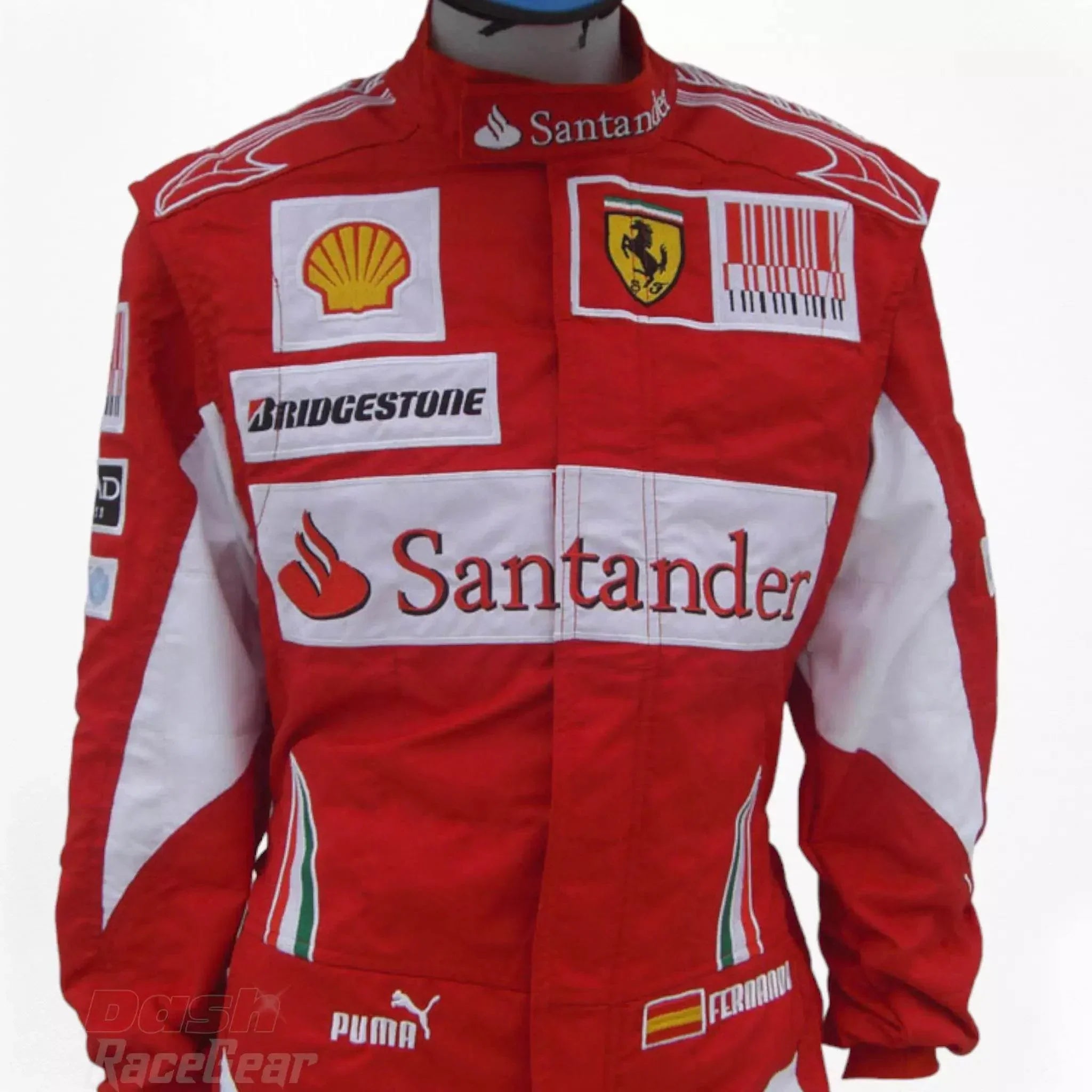 2010 fernando alonso ferrari f1 embroidered racing suit 2010 fernando alonso ferrari f1 embroidered racing suit