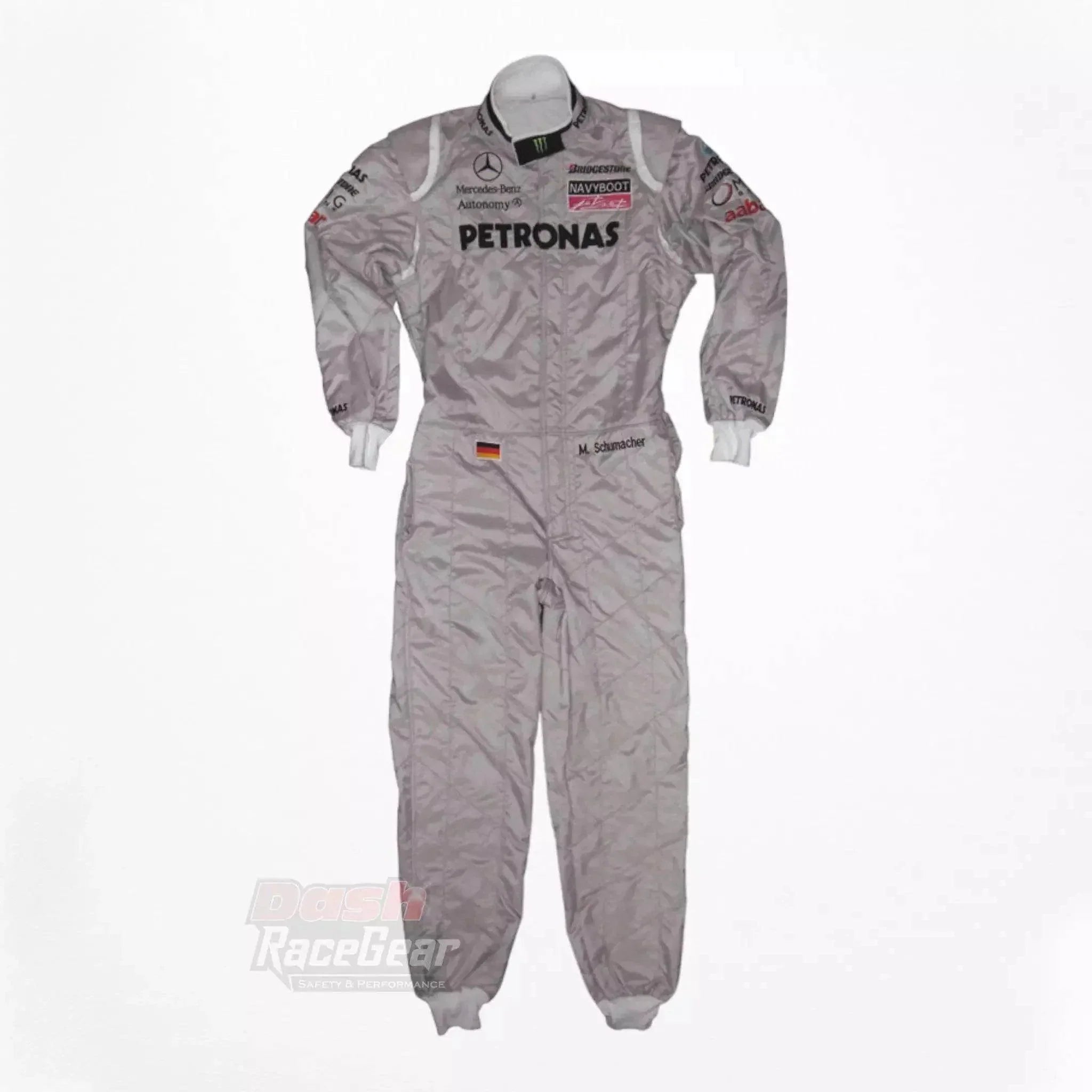 2010 michael schumacher mercedes benz f1 embroiderd race suit 2010 michael schumacher mercedes benz f1 embroiderd race suit