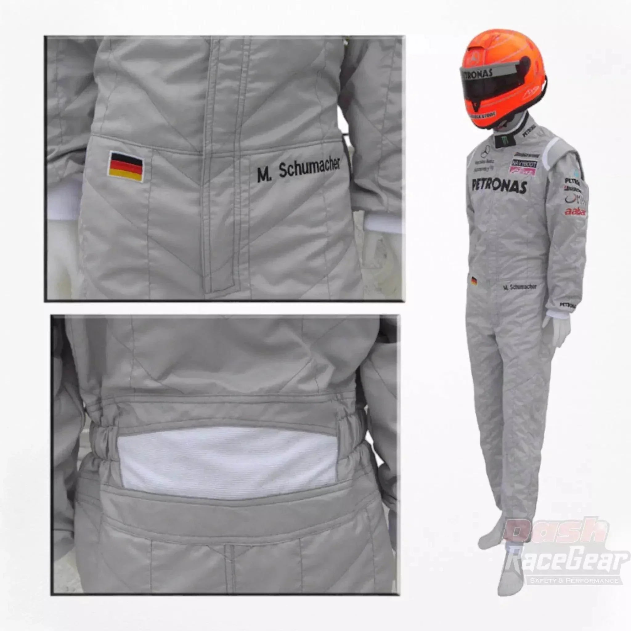 2010 michael schumacher mercedes benz f1 embroiderd race suit 2010 michael schumacher mercedes benz f1 embroiderd race suit