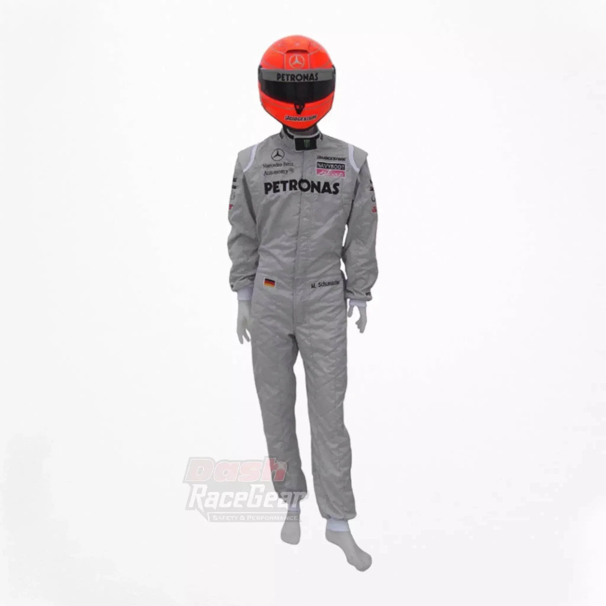 2010 michael schumacher mercedes benz f1 embroiderd race suit 2010 michael schumacher mercedes benz f1 embroiderd race suit