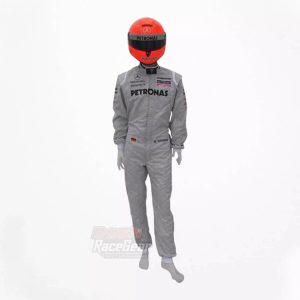 2010 michael schumacher mercedes benz f1 embroiderd race suit