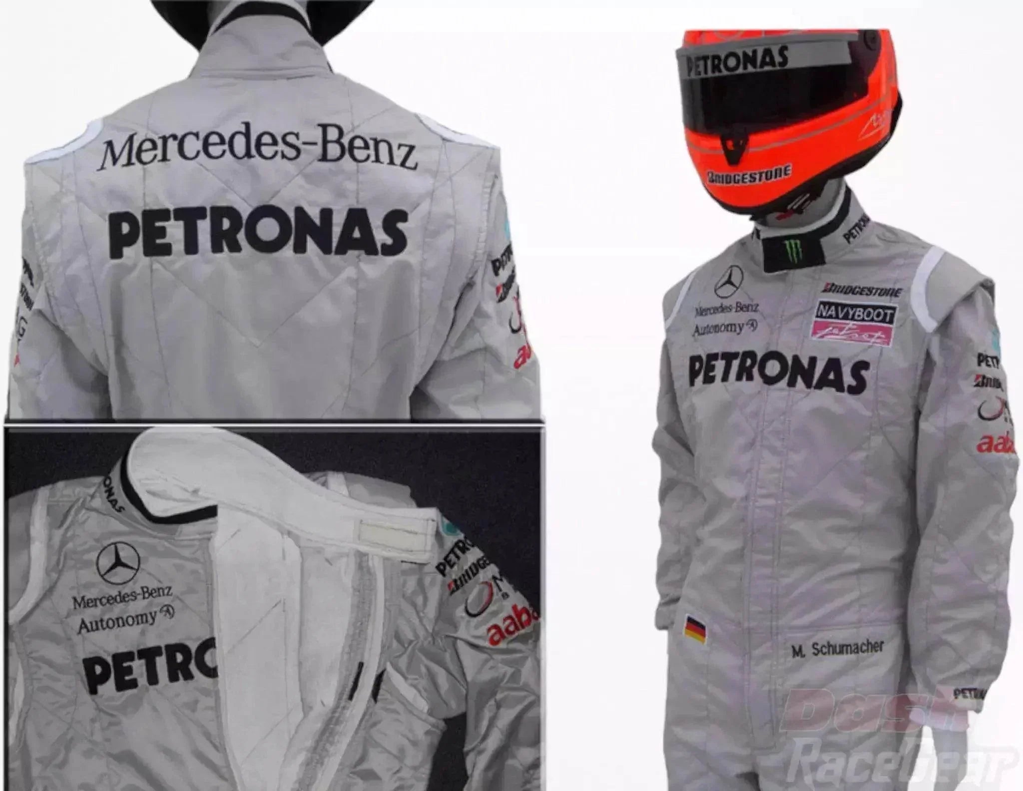 2010 michael schumacher mercedes benz f1 embroiderd race suit 2010 michael schumacher mercedes benz f1 embroiderd race suit
