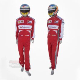 2013 Fernando Alonso Ferrari F1 Embroidered Racing Suit