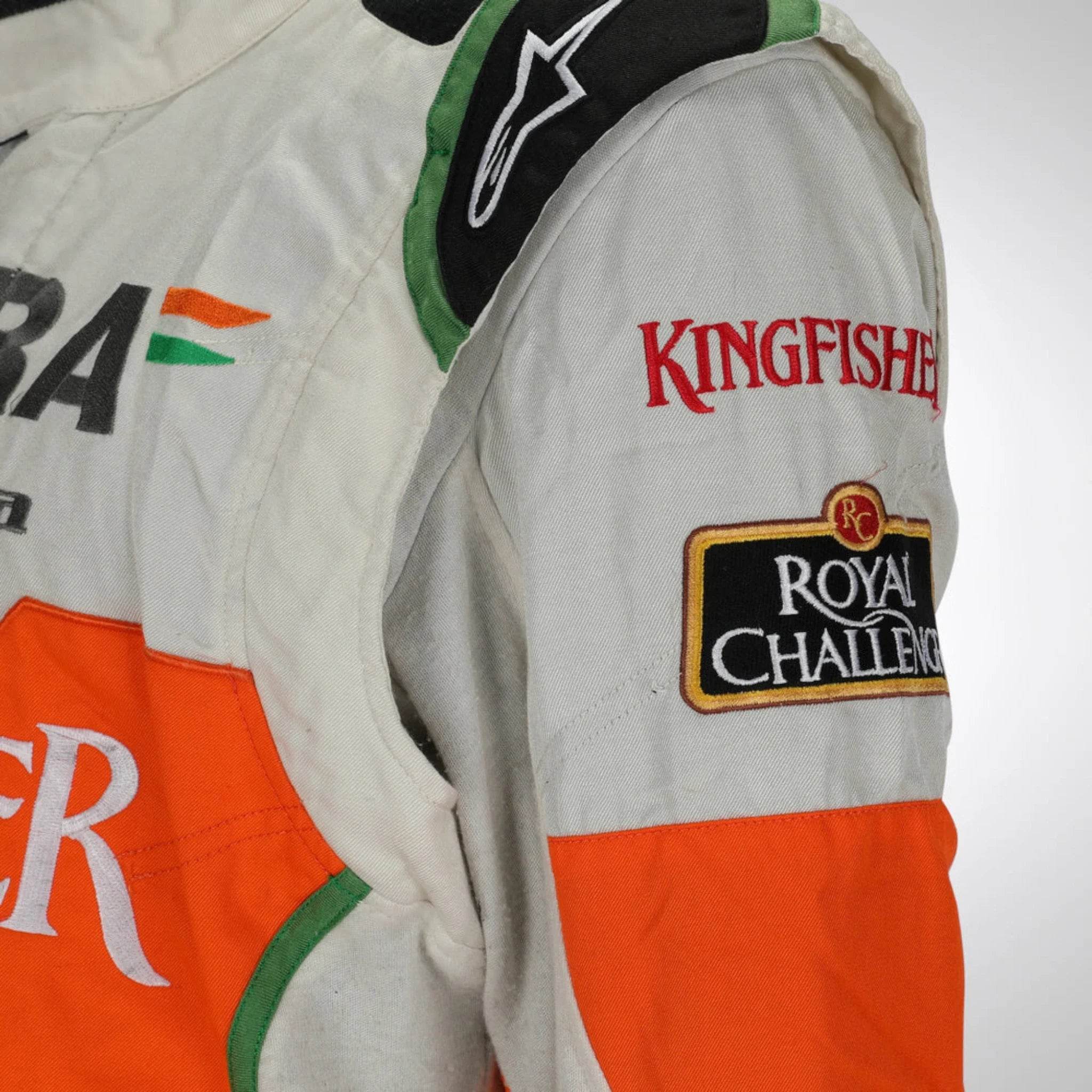 2012 sahara force india f1 team mechanic embroidered suit 2012 sahara force india f1 team mechanic embroidered suit