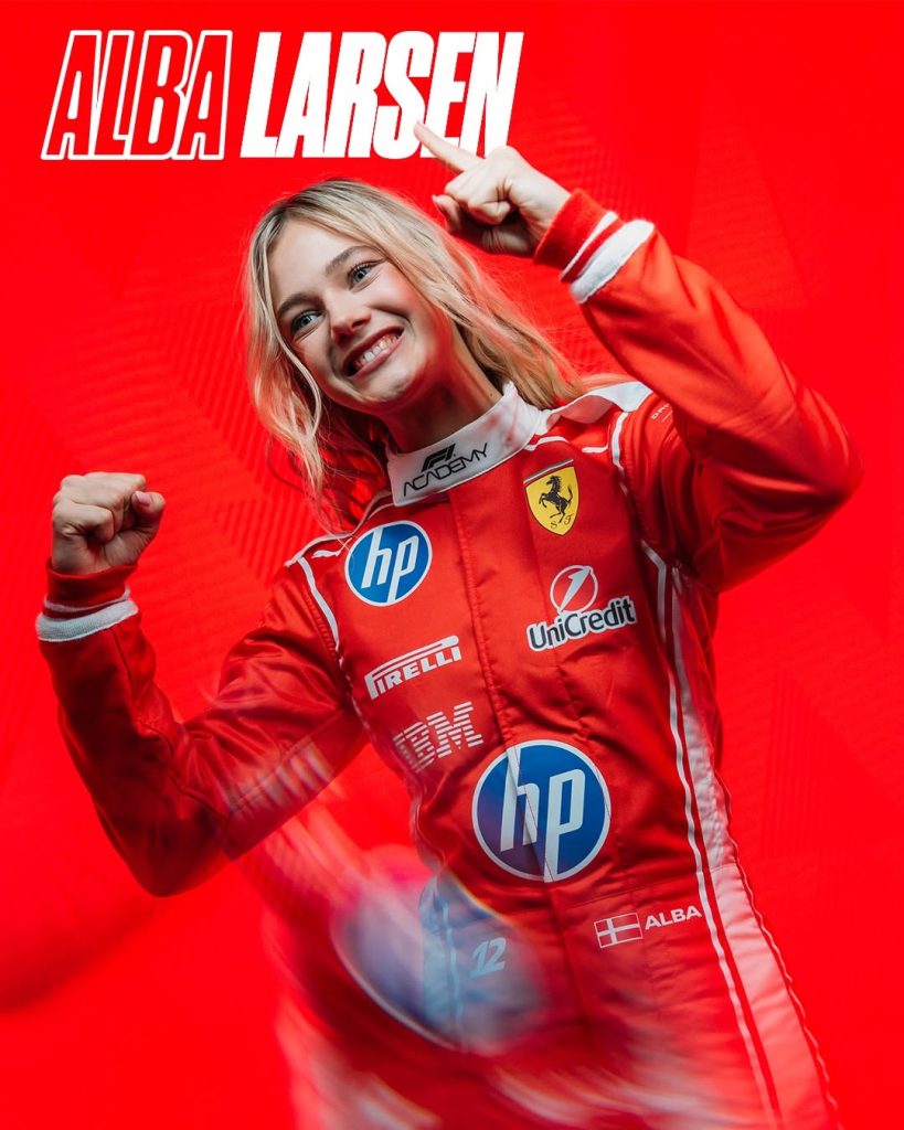 Alba Larsen 2026 Replica Race Suit Dash Racegear