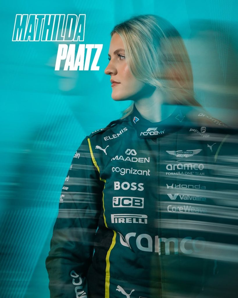Mathilda Paatz f1 race suit replica 2026