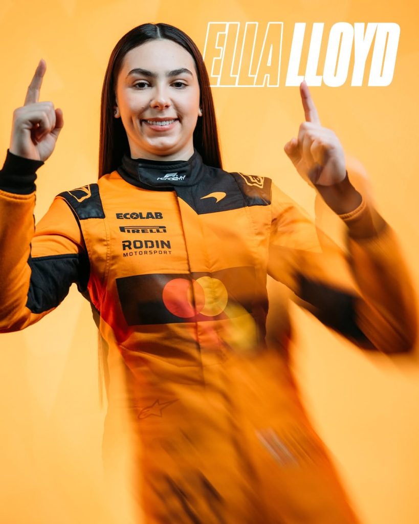 Ella Lloyd F1 REplica Race Suit 2026 Dash Racegear Karting Suit