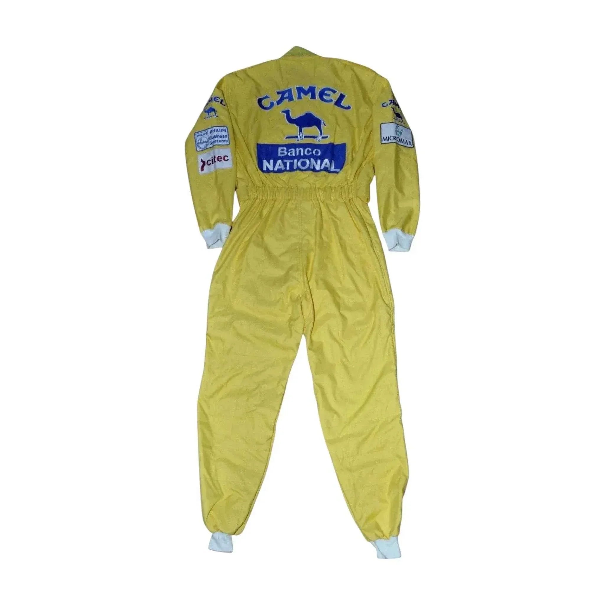 ayrton senna signed lotus 1987 f1 replica race suit AYRTON SENNA SIGNED LOTUS 1987 F1 REPLICA Race SUIT Dash Racegear