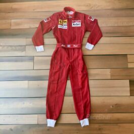 Alain Prost 1990 Ferrari F1 Embroidered Racing Suit