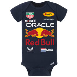 Red Bull Racing F1 Baby Onesie  Formula 1 Infant Romper | Max Verstappen Style