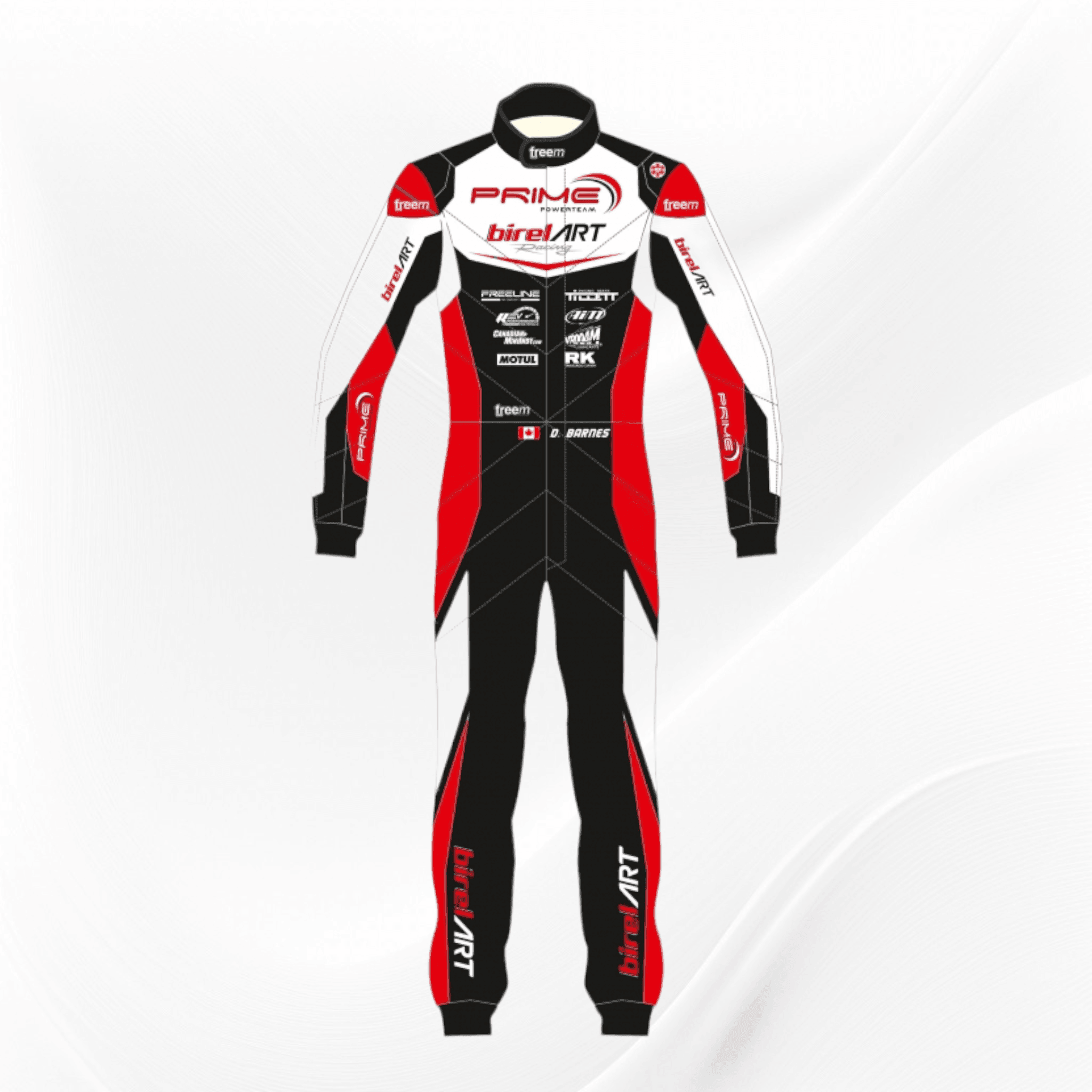 Birel Art 2021 Custom Race Suit Dash Racegear