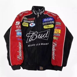 Budweiser F1 Official Embroidered Racing Jacket