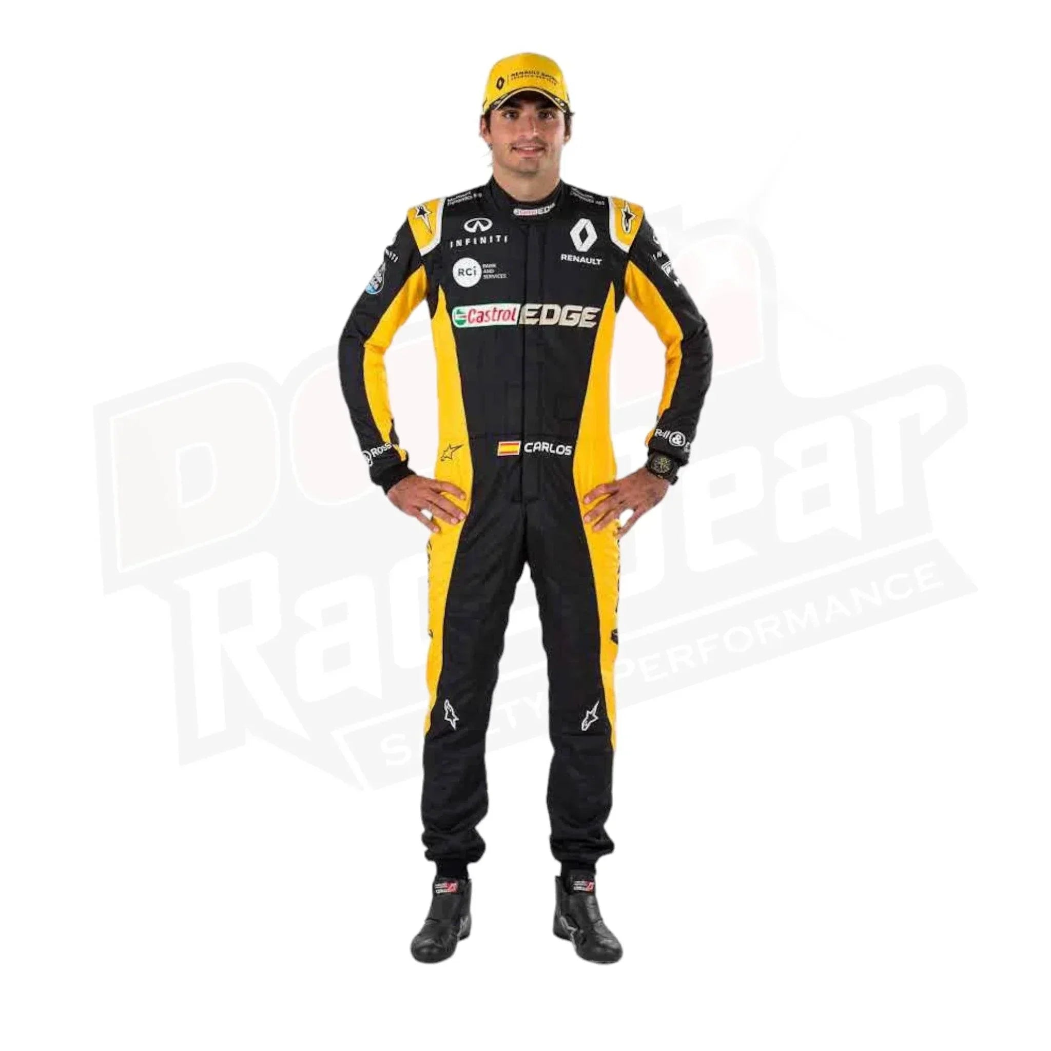 Carlos Sainz Renault 2017 F1 Race Suit USA GP DASH RACEGEAR