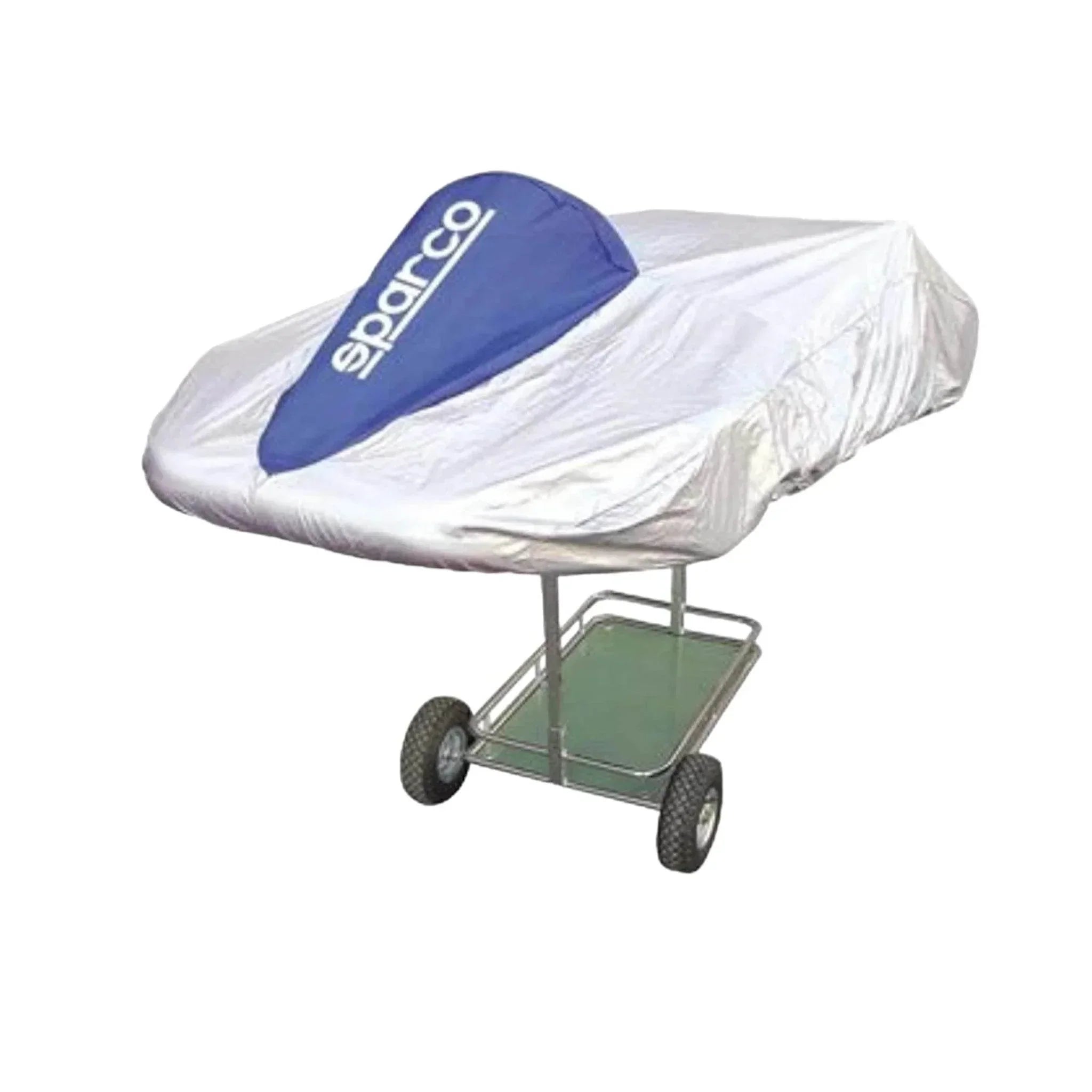 DASH Sparco Kart Cover Silver/Blue Dash racegear