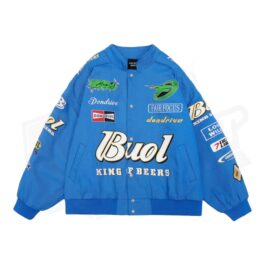 Fair Focus Embroidered Racing Jacket
