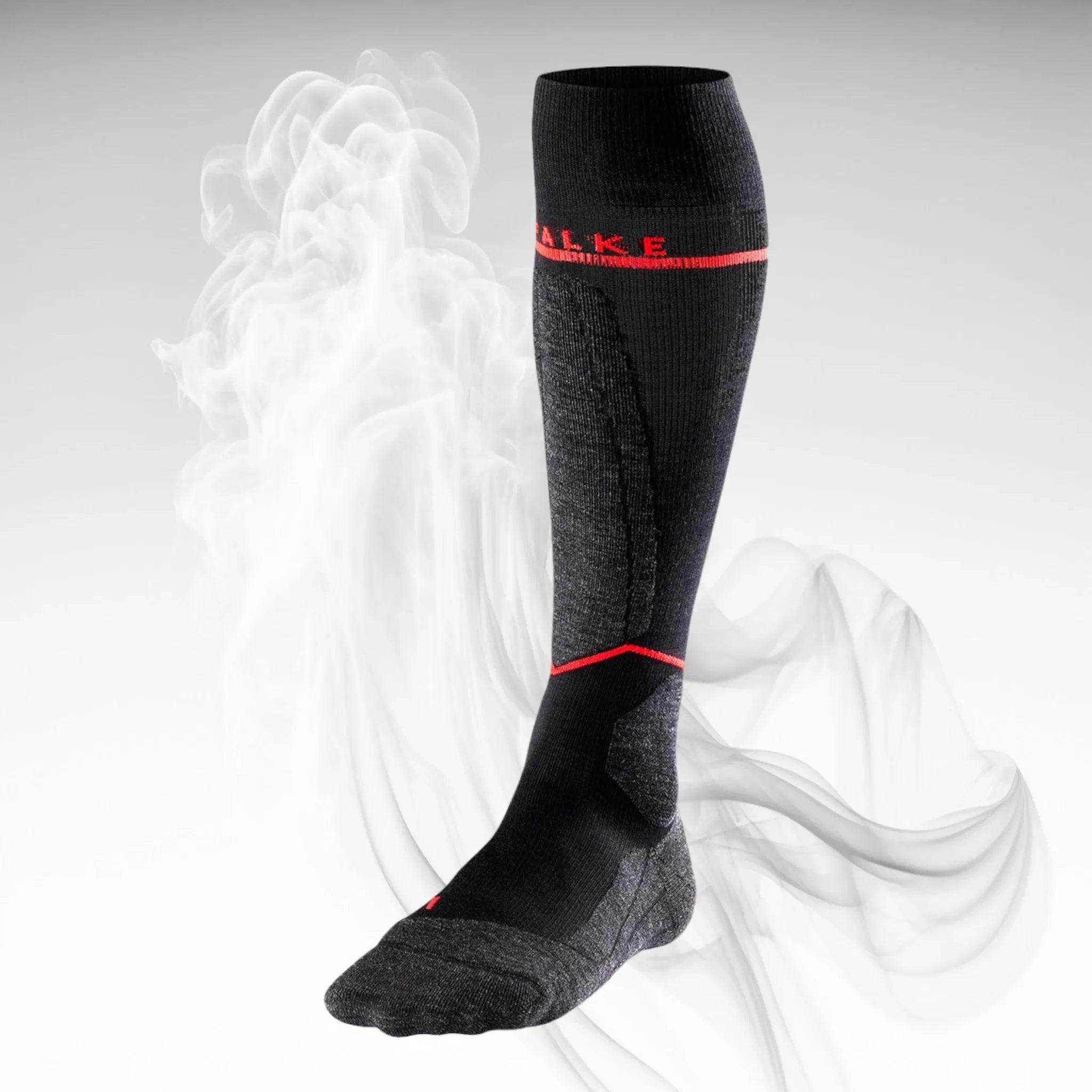 falke women's sk4 energizing light ski sock Falke Women's SK4 Energizing Light Ski Sock DASH RACEGEAR