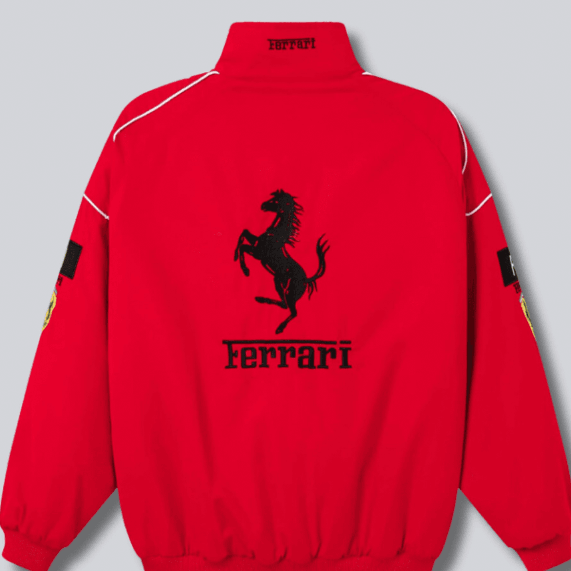 ferrari f1 vintage red jacket Ferrari F1 Vintage Red Jacket Dash Racegear