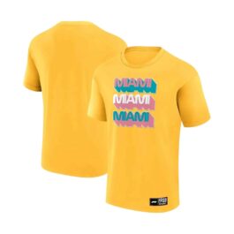 Formula 1 Miami T-Shirt Yellow