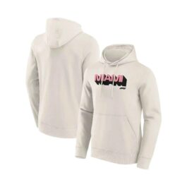 Formula 1 Miami Wordmark Graphic Hoodie Off White
