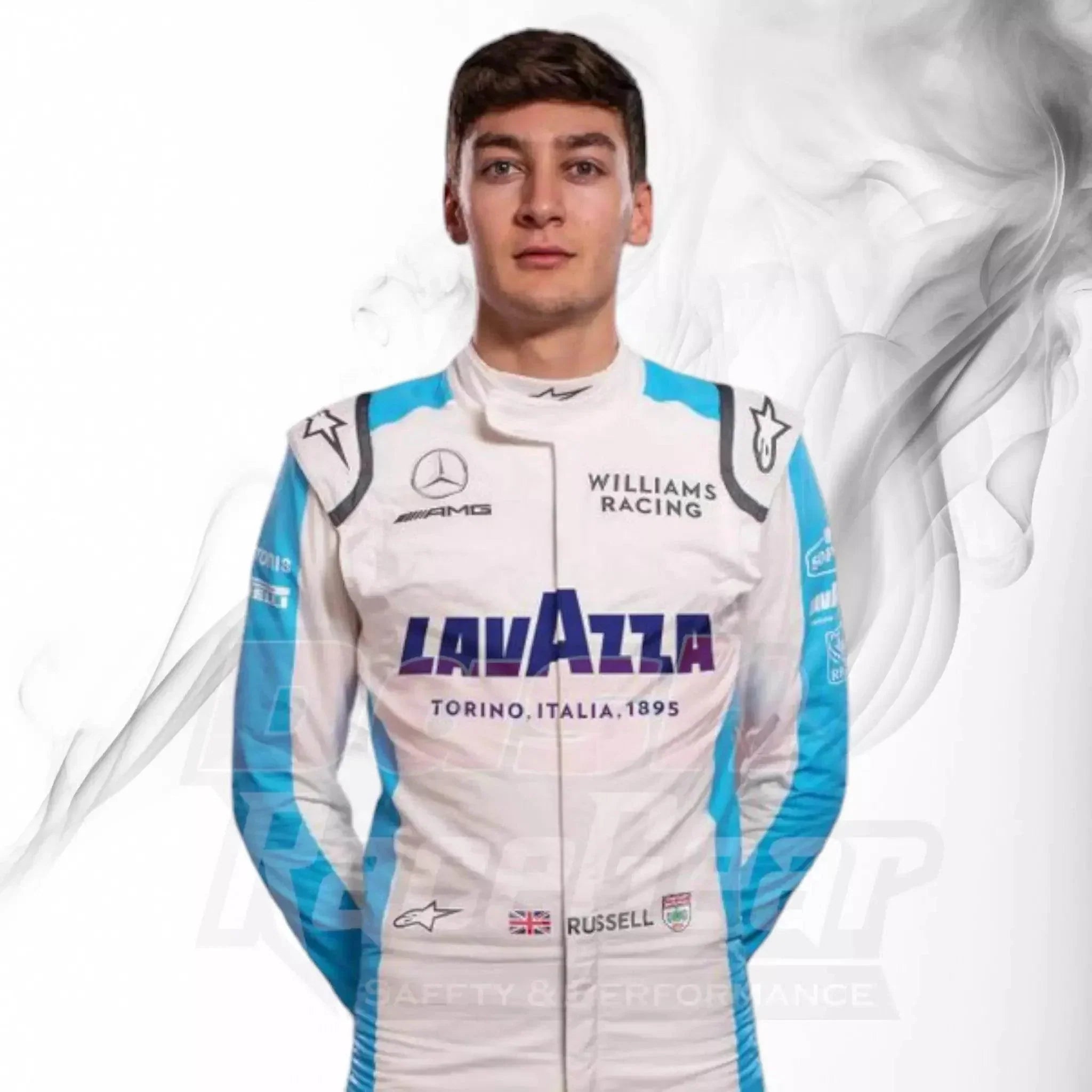 2020 george russell williams racing race suit 2020 George Russell Williams Racing Race Suit DASH RACEGEAR
