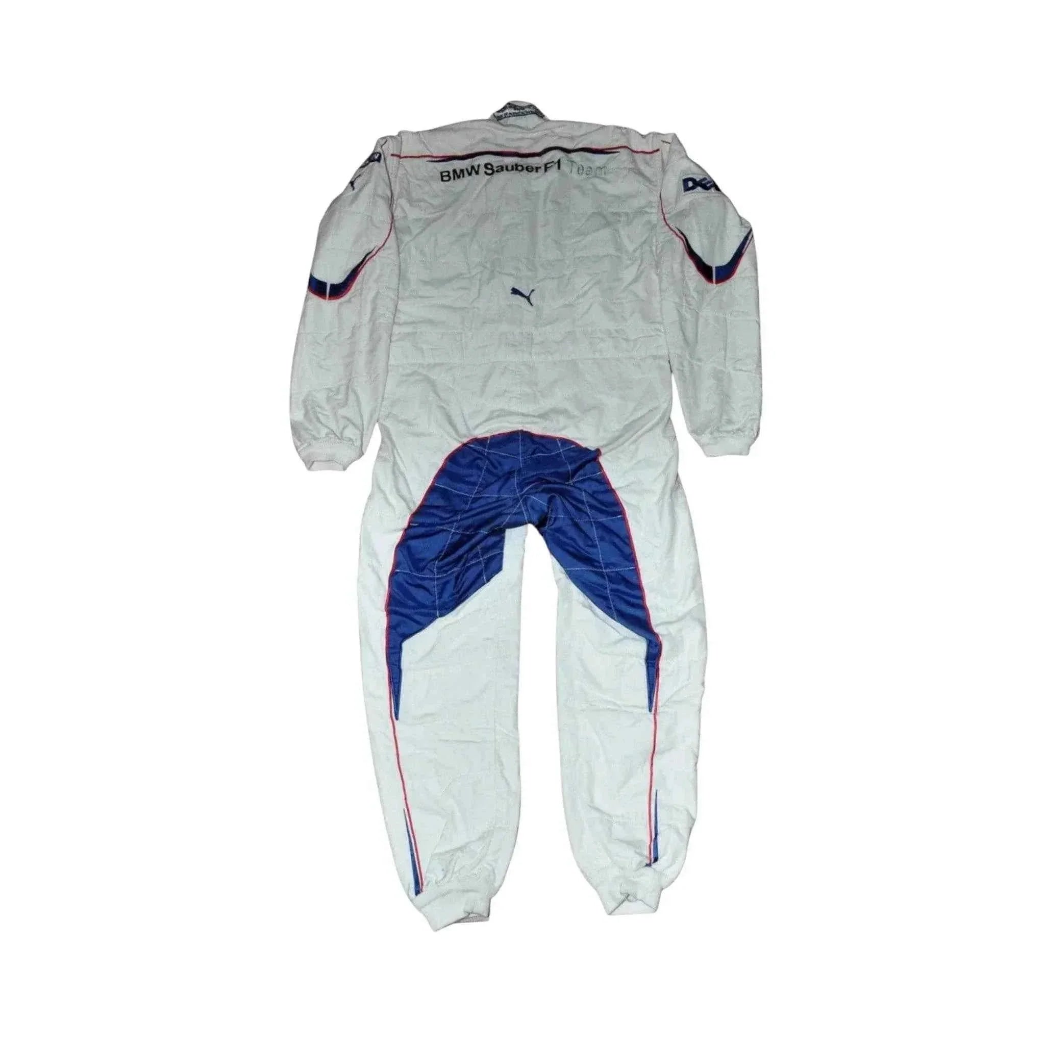 jacques villeneuve used & signed bmw sauber 2006 bahrain gp f1 race suit JACQUES VILLENEUVE USED & SIGNED BMW SAUBER 2006 Bahrain GP F1 Race SUIT Dash Racegear