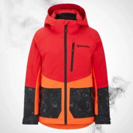 Ski Jacket Ziener Trivor Lady Padded Red Orange Pop – 2023/24