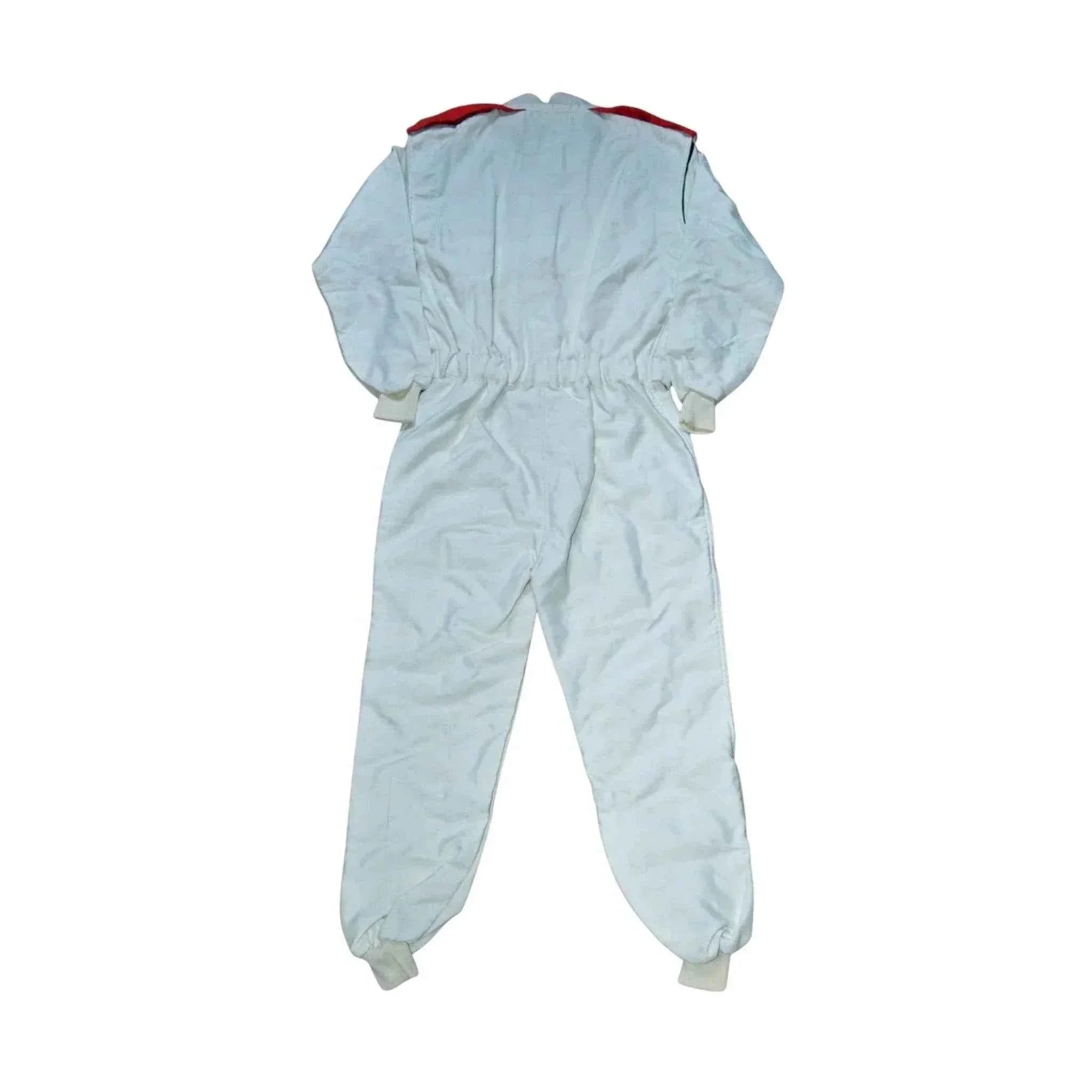 juan manuel fangio signed vintage ferrari f1 replica race suit Juan Manuel Fangio SIGNED VINTAGE FERRARI F1 REPLICA Race SUIT Dash Racegear