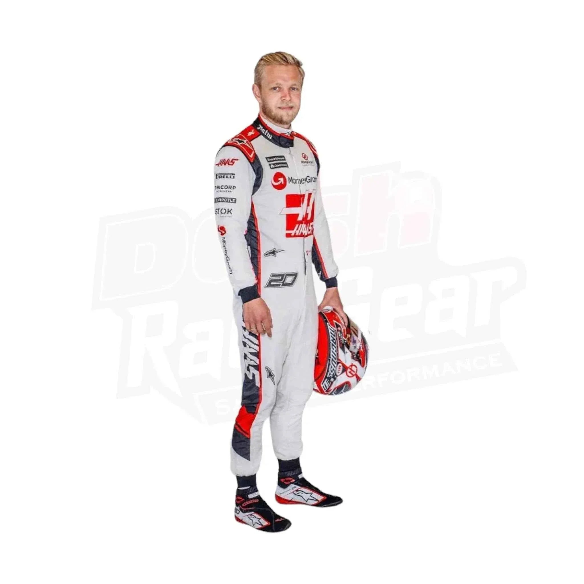 Kevin Magnussen Race Suit F1 Haas Team 2023 KIDS Dash Racegear