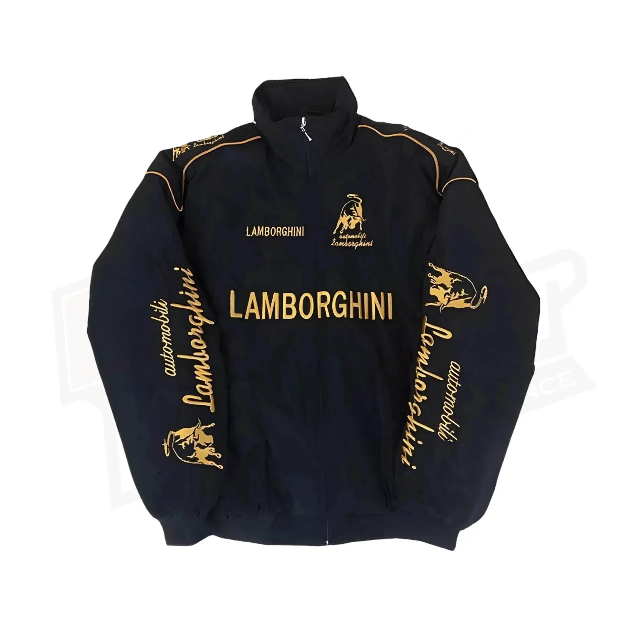 lamborghini f1 vintage style embroidery racing jacket Lamborghini F1 Vintage Style Embroidery Racing Jacket DASH RACEGEAR
