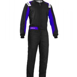 Leisure Karting Suit Sparco Rookie Black/Blue