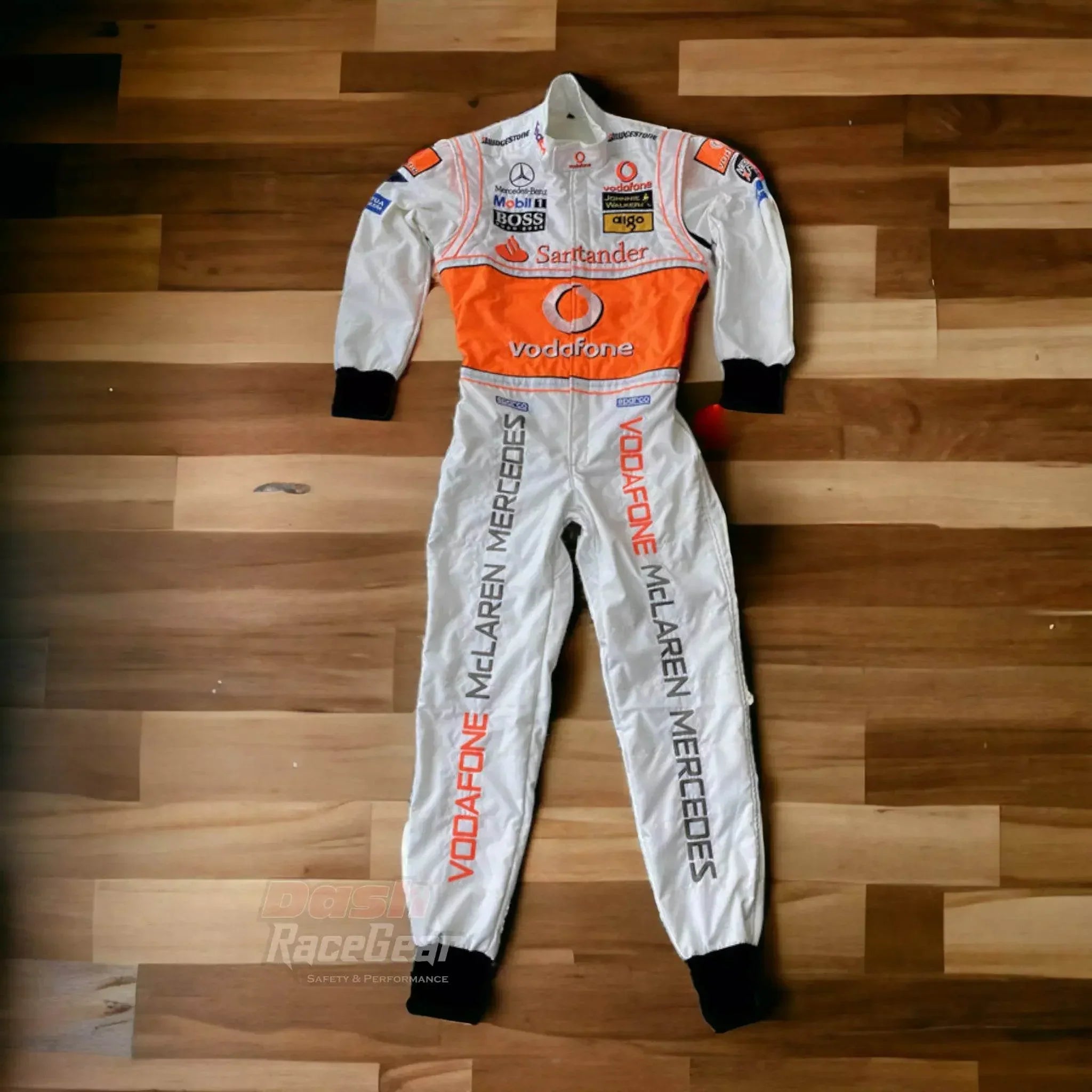 Lewis Hamilton 2008 McLaren F1 Embroidered Racing Suit DASH RACEGEAR