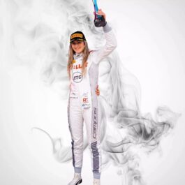 2023 Lola Lovinfosse race suit Mercantile Campos Racing