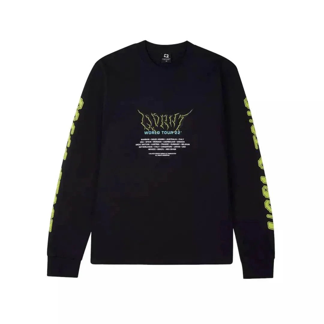 metal black ls tee METAL BLACK LS TEE Dash racegear