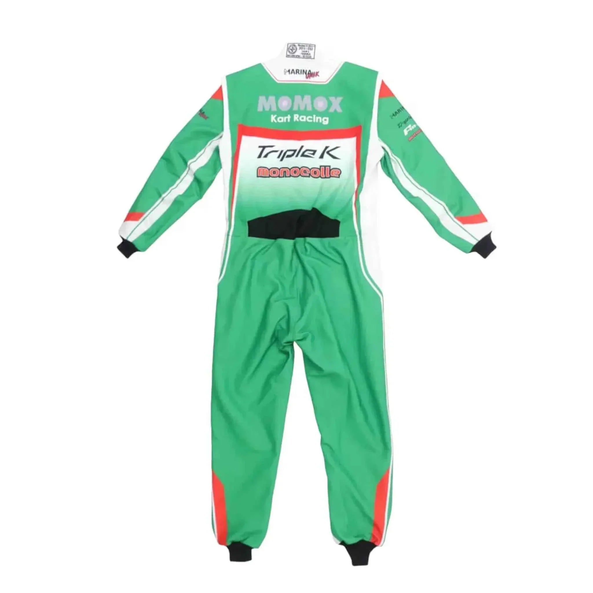 Marina Green Racing Kart Suits DASH RACEGEAR