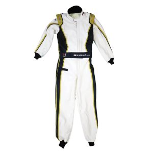 Marina UNIC White Gold Racing Suits DASH RACEGEAR