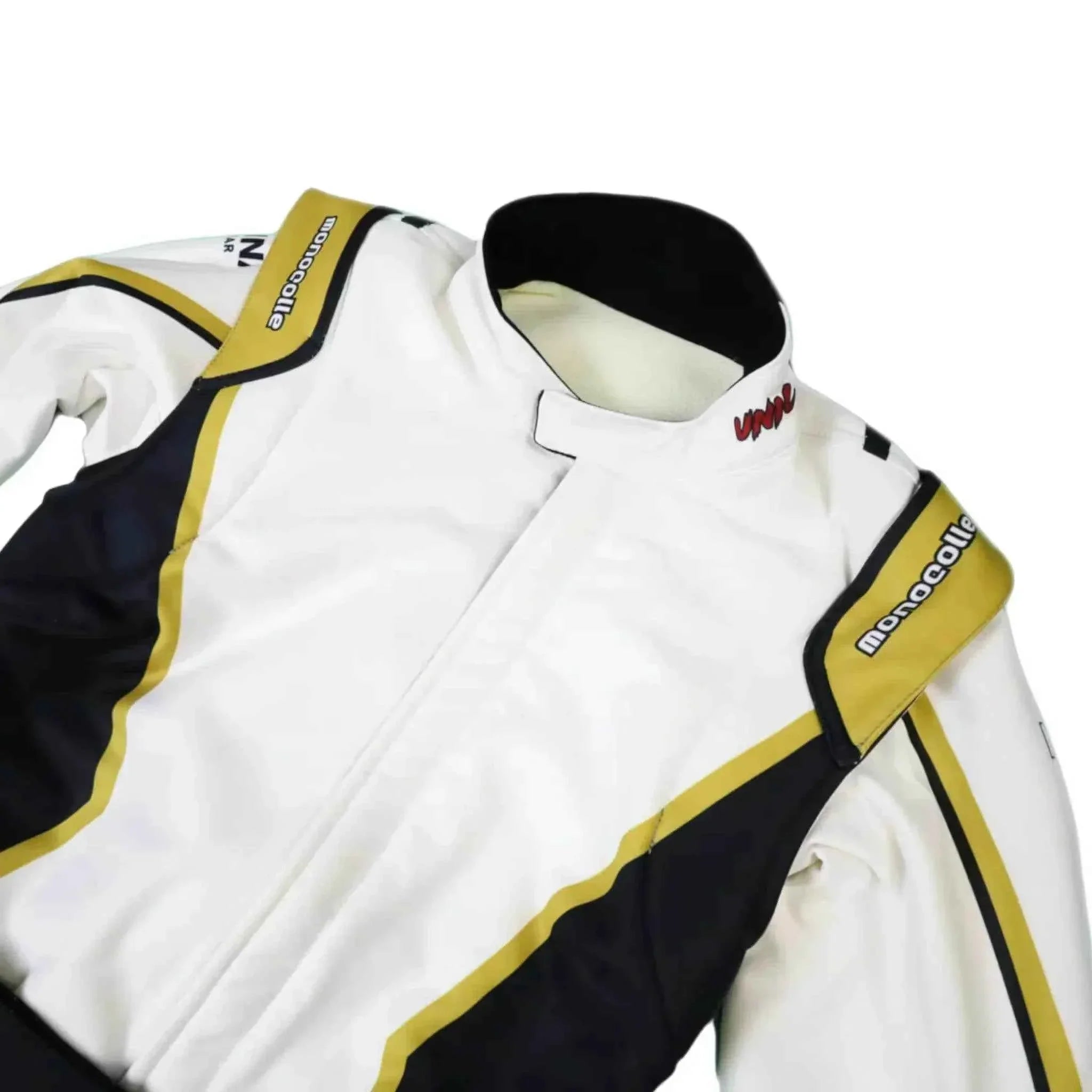 marina unic white gold racing suits Marina UNIC White Gold Racing Suits DASH RACEGEAR
