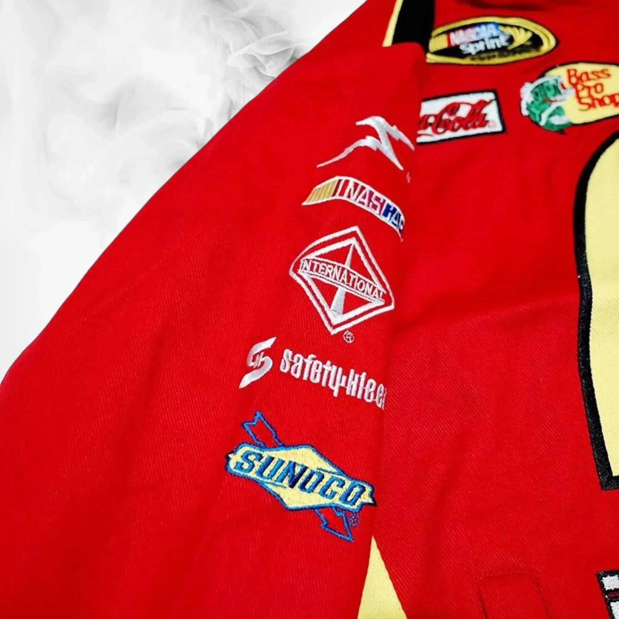 McDonald's Vintage Racing Embroidered Performance F1 Bomber Jacket DASH RACEGEAR