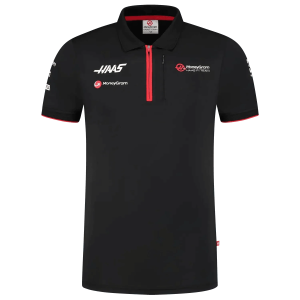 Men’s Fitted Polo Haas F1 Team DASH RACEGEAR